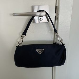 Prada Satin Pochette 90s Bag